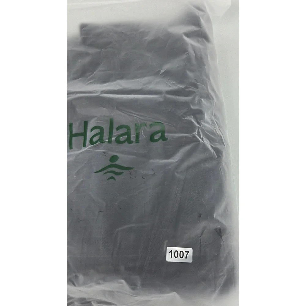 NWT Halara Flex High Waisted Pockets Baggy Wide Leg Washed Casual Jeans Small